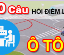 ÔN TẬP 60 CÂU ĐIỂM LIỆT THI BẰNG LÁI ÔTÔ B1-B1-C